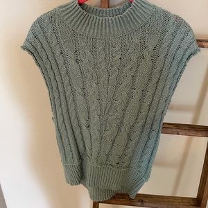 Free People Quartz Cable Vest - NWT